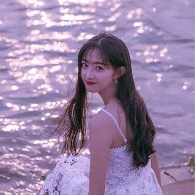 16张高清紫色系清纯女生头像 氛围感拉满