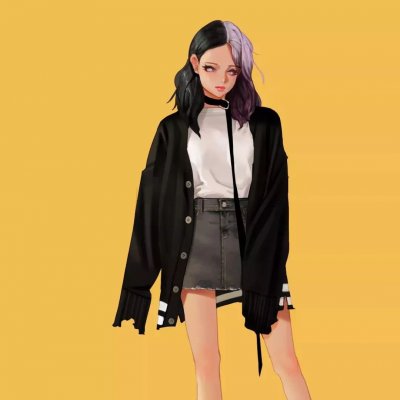 23张高清冷酷霸气动漫女生头像 氛围感拉满