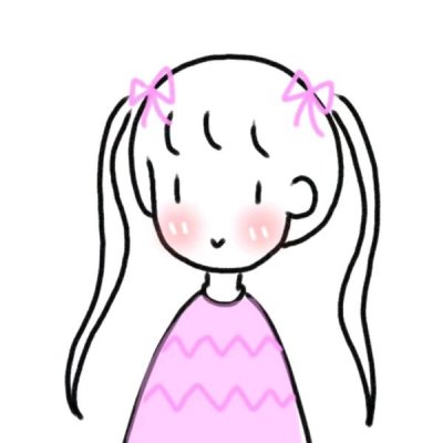 9张高清好看的女生简单卡通头像合集