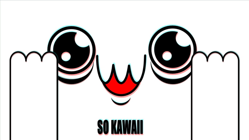 超燃！1080P高清矢量壁纸 动漫天使配Dubstep音效 简约银河风