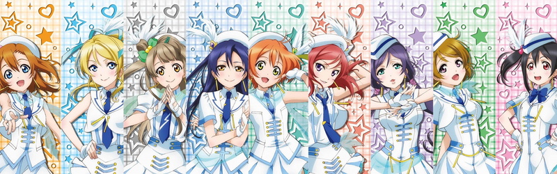 LoveLive女团少女们的多彩治愈壁纸