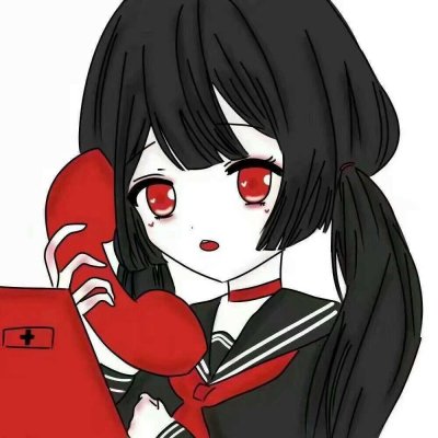 18张高清好看的个性黑暗系动漫女生头像