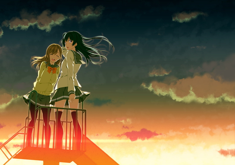 《LoveLive! Sunshine!! 壁纸合集 津岛善子 国木田花丸等角色720P高清图》