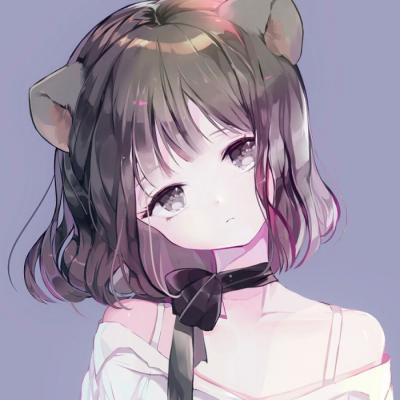 20张软萌可爱的动漫女生头像 高清无水印合集