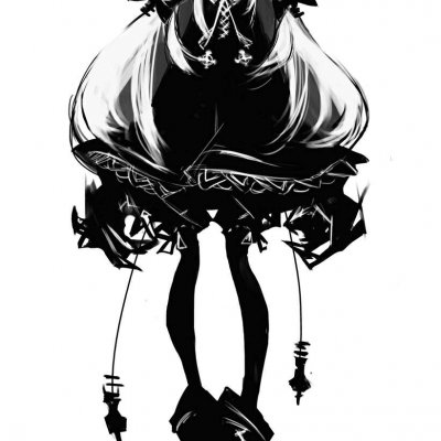 暗黑系二次元病态女生头像 21张高清恐怖风格图合集