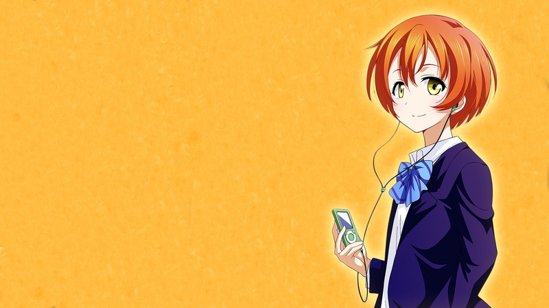 LoveLive!红发短发少女凛的高清壁纸