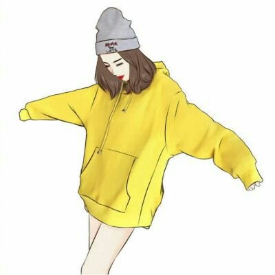 28张简约清新女生手绘头像 高清好看又有个性