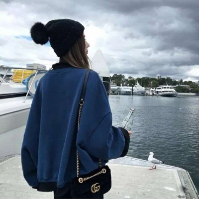 18张高清好看的时尚美女背影头像 女生头像素材合集
