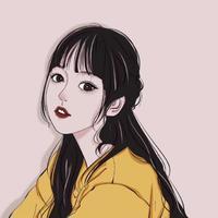 13张不同风格的个性动漫女生头像合集