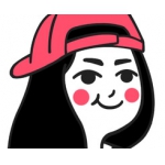 红脸蛋超萌卡通女生头像 9张可爱软妹头像合集