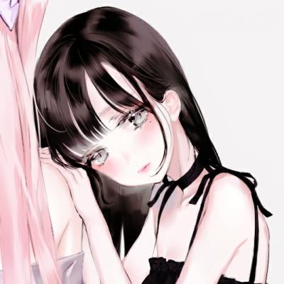 女生动漫手绘头像合集 18张个性好看的手绘女生头像