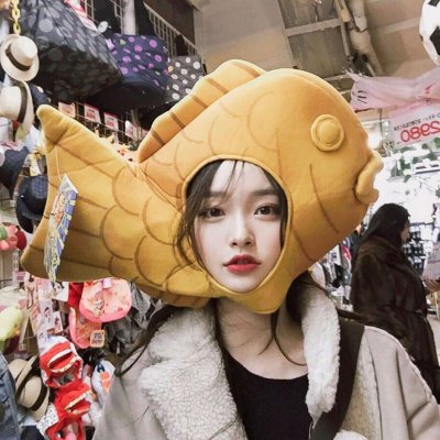 戴帽子的超萌女生头像合集 11张高清可爱款来了