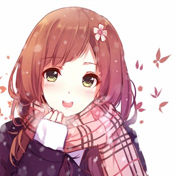 9张高清小清新女生插画头像 温柔感拉满的头像素材