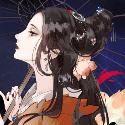 26张高清唯美二次元古风女生头像合集