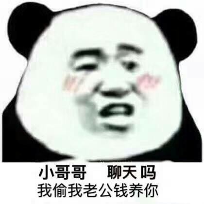 撩妹撩汉必备！“小姐姐小哥哥聊天吗”熊猫头表情包来啦