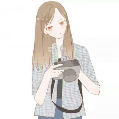 女生简约大方卡通微信头像 共6张高清款