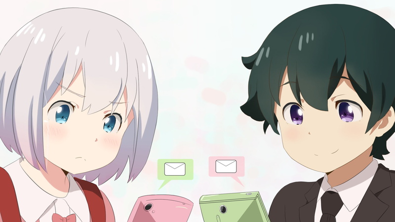 埃罗芒阿老师1080P高清手机壁纸：和泉纱雾同人壁纸