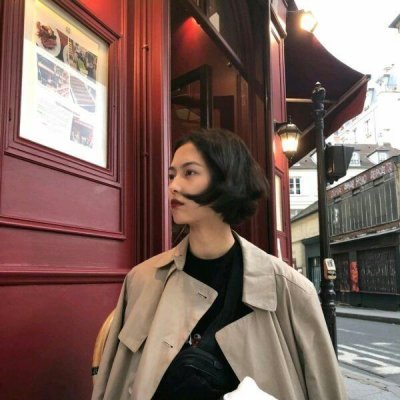 女生超酷短发头像合集 36张高清好看的短发女孩头像来了