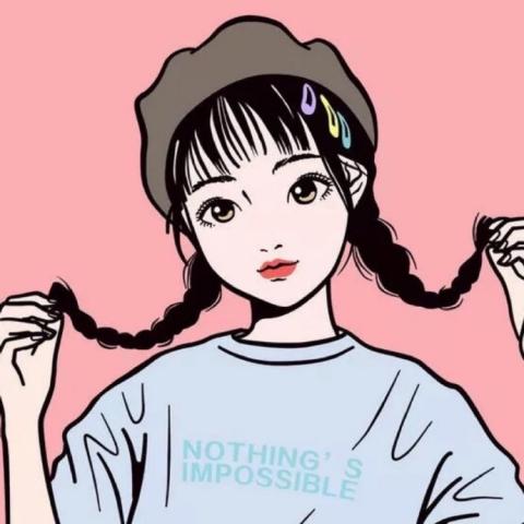 24张高清手绘款！超酷动漫女生头像合集