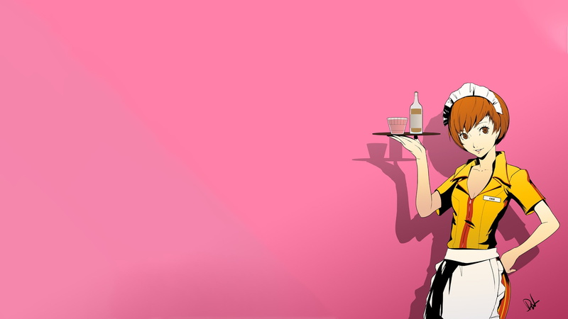 《女神异闻录》系列绝美 waitress 少女壁纸合集