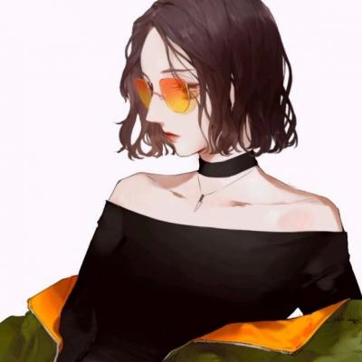 16张高清好看的手绘个性女生头像合集