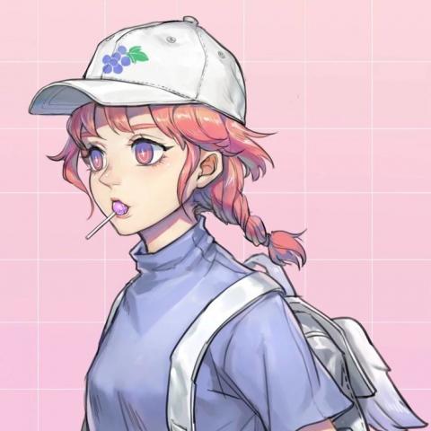 480x480超清动漫女生头像！快手可用的24张漫画女生头像合集