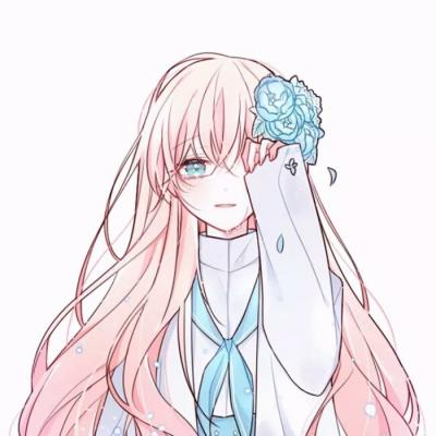 35张可爱长发动漫少女头像 高清好看的女生头像合集