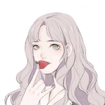 19张清新文艺手绘女孩头像 高清好看又适合当头像