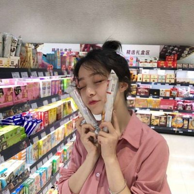 32张高清治愈女生头像！每一张都笑得超元气