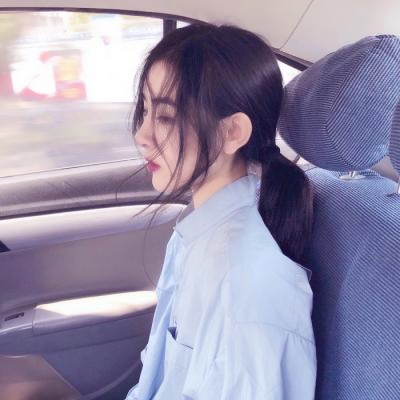 19张高清好看的女生侧面唯美QQ头像合集