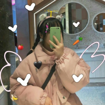 18张高清可爱女生涂鸦头像 潮流感拉满的简约手绘头像