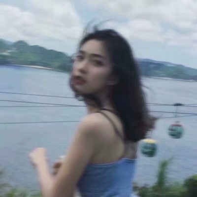 36张高清蓝色系个性女生头像 氛围感拉满