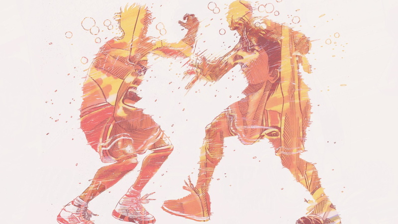 灌篮高手高清壁纸合集！樱木花道流川枫篮球主题壁纸