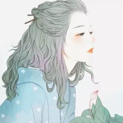 女生手绘头像成潮流新宠 20张高清时尚美女手绘头像合集