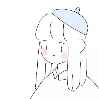 15张超可爱短发女生简笔画头像 高清卡通版直接存