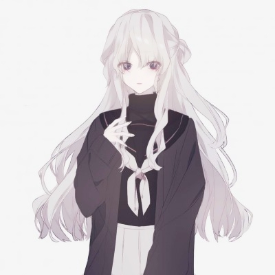 13张高清高冷风动漫女生微信头像合集
