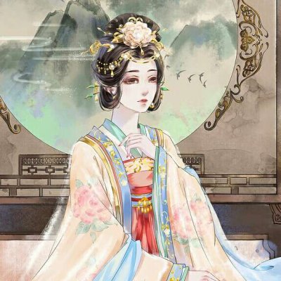 古风手绘女生头像合集，18张高清古风美人头像太绝了