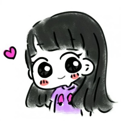 超萌抖音Q版简笔画小女孩头像 26张可爱合集