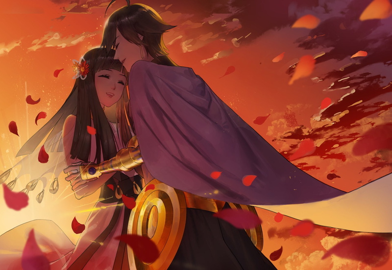 拉美西斯二世与奈费尔塔里 Fate/Prototype 高清壁纸分享