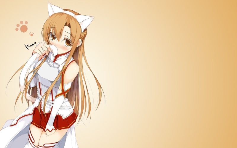 刀剑神域猫耳少女高清壁纸合集