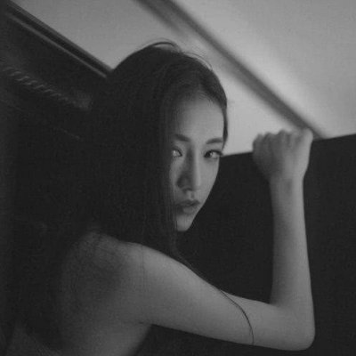 微信黑白伤感女生头像来啦，22张高清图可直接下载