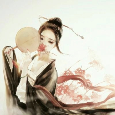 17张高清好看的女生古风动漫手绘头像