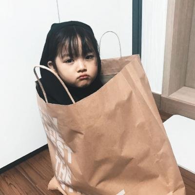 混血萌娃女生头像来啦！14张高颜值可爱高清图