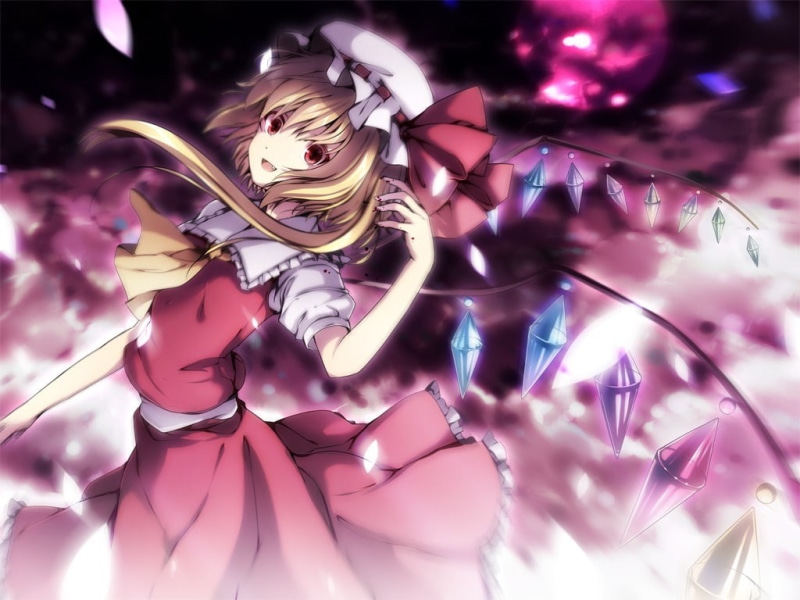 东方Project高清壁纸分享 芙兰朵露·斯卡蕾特480P版
