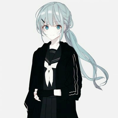 12张高清二次元高冷女生头像 适合当QQ头像的优质图包