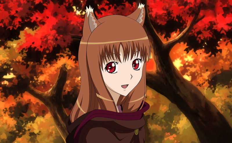 手绘风动漫狼主题壁纸合集