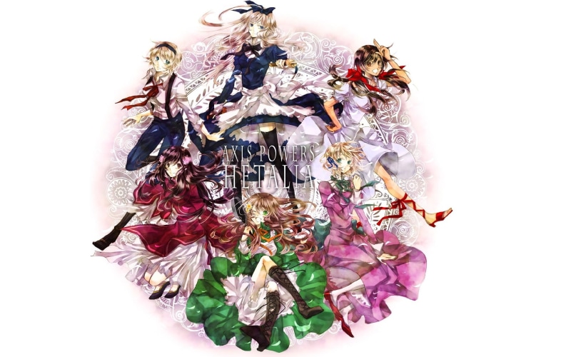 《黑塔利亚轴力全员高清壁纸合集》