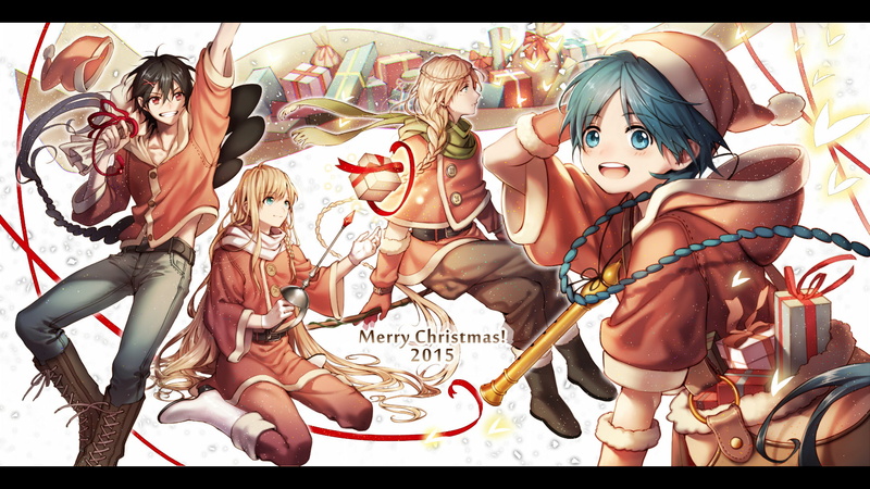 《魔奇少年》高清壁纸合集 阿拉丁 尤纳恩 缇特斯·阿勒奇乌斯