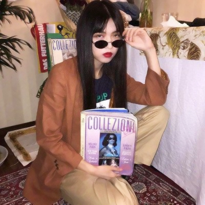 超火的超酷女生头像合集！14张高清又潮流的个性头像