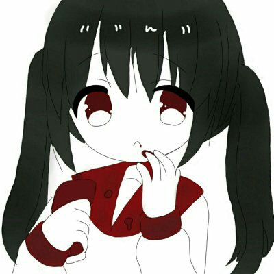 36张高清红色系动漫女生头像，氛围感拉满